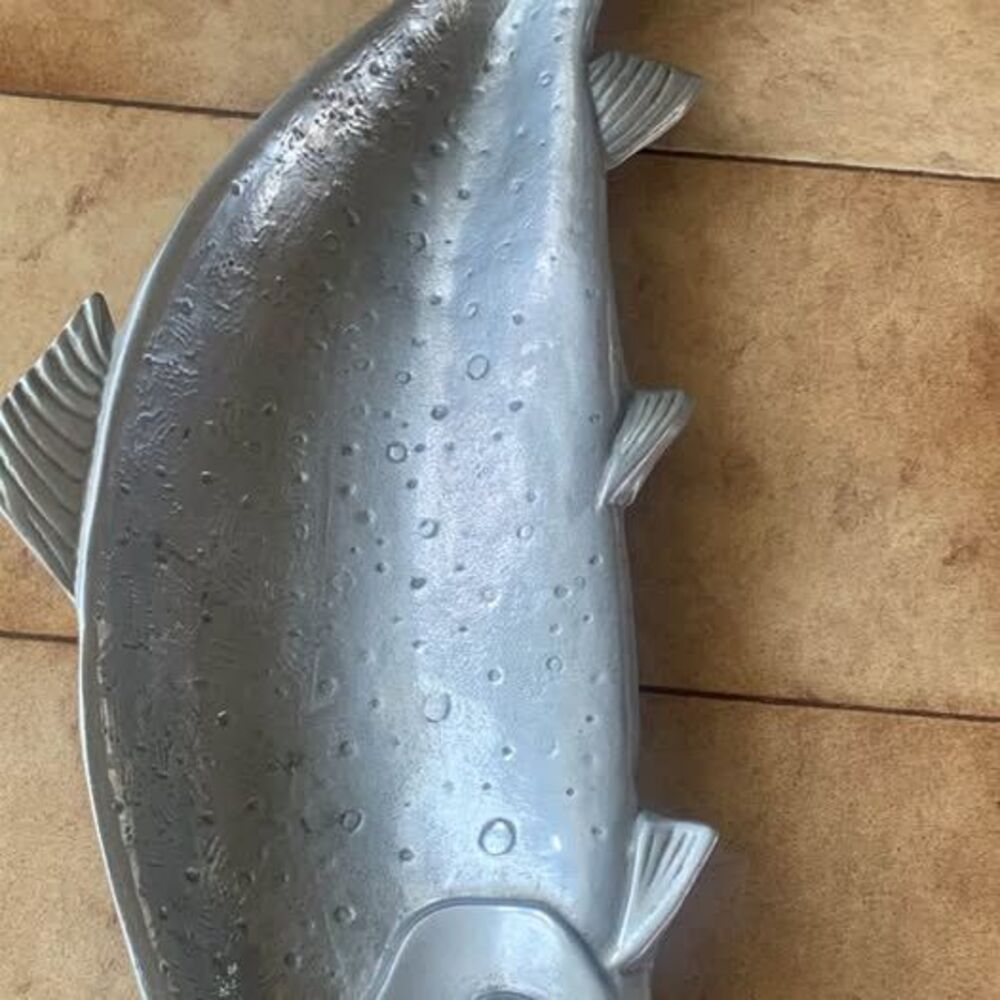 Wilton Armetale Bruce Fox Design Fish Platter - Picture 2 of 8